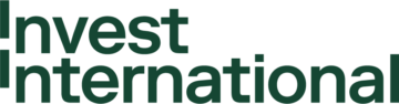 Invest International logo green vertical PNG digital use